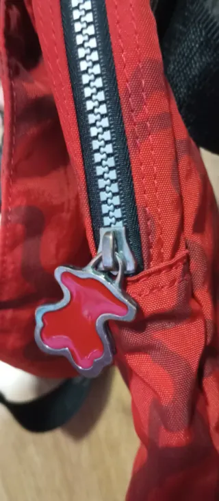 Bolso Tous Rojo Estampado