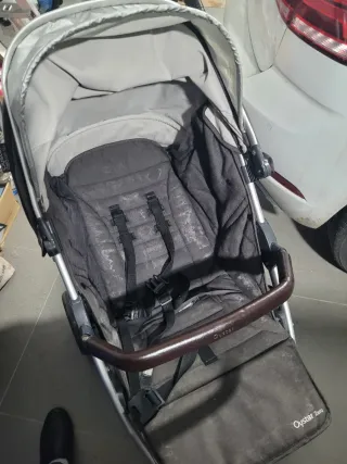Silla de paseo Oyster Zero gris