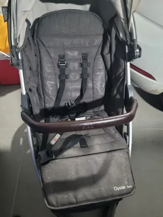 Silla de paseo Oyster Zero gris