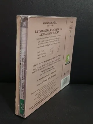 Zarzuela La Tabernera del Puerto -Pablo Sorozábal