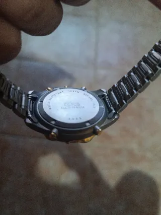 Reloj Lotus Titanium Cronógrafo Hombre