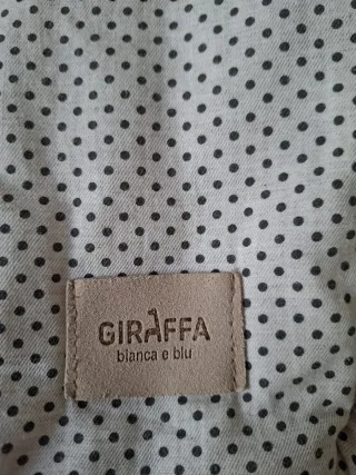 Saco Capazo La Giraffa Bianca e Blu