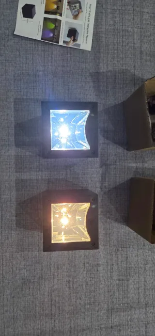 Aplique Solar Exterior Yunyoda Negro