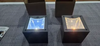Aplique Solar Exterior Yunyoda Negro