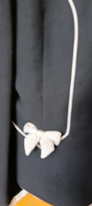 Traje de chaqueta negro y blanco Talla 46