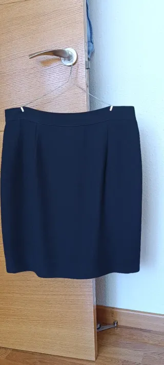 Traje de chaqueta negro y blanco Talla 46
