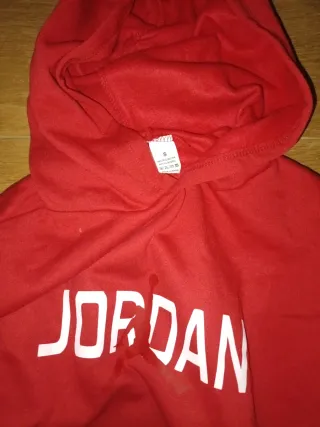 Sudadera Jordan Roja