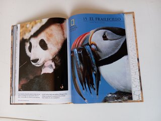 1 CD ZOO + FICHAS + LIBRO ANIMALES NATIONAL GEOGR.
