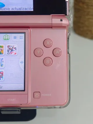 Console Nintendo 3DS Rosa completa