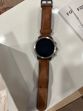 Smartwatch Fossil Gen 3 Castanho/Prata