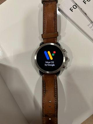 Smartwatch Fossil Gen 3 Castanho/Prata