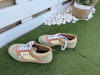 Zapatillas Morrison Beige y Verde