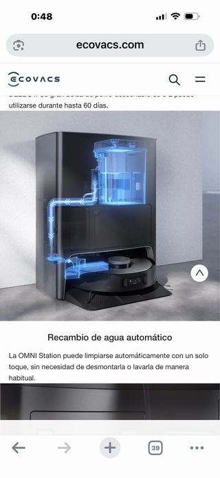 Ecovacs Deebot X1 Omni Robot PRECINTADO