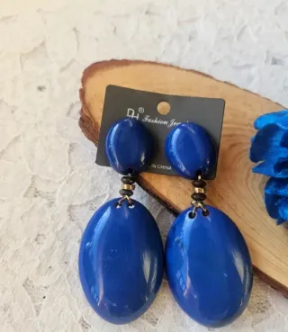 Conjunto Flamenca Azul y celeste
