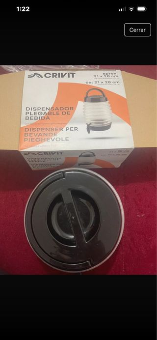 Dispensador de Bebida Plegable Crivit