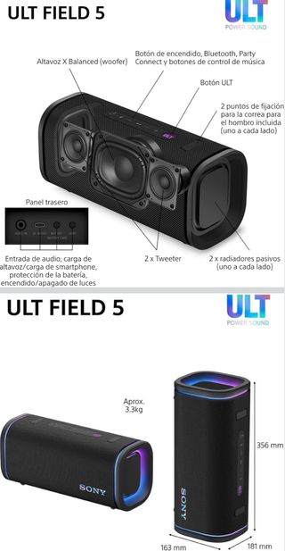 Altavoz Sony ULT FIELD 5 | Nuevo ***NO NEGOCIABLE*