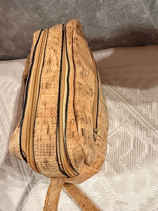 Borsa tracolla sughero floreale