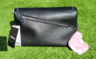 Bolso Desigual Mickey Mouse Negro y Plateado