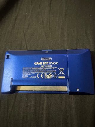 Nintendo Game Boy Micro Azul