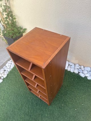 Botellero de madera para 10 botellas