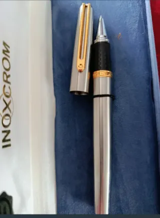 Bolígrafo INOXCROM Baño Oro 23K