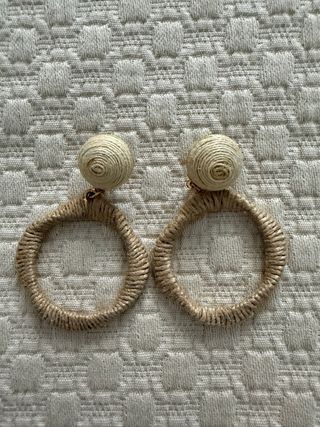 Pendientes dorados de Mango