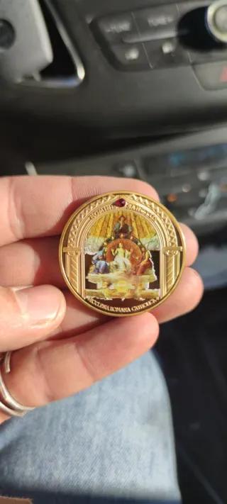 Medalla religiosa San Francisco de Asís