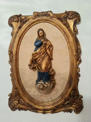 Cuadro Virgen María Años 80