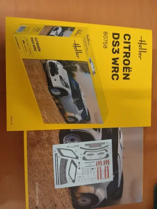 Maqueta Citroën DS3 WRC Heller 1/24