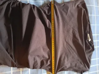 Vestido Zara multicapa marrón