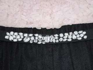 Vestido Fórmula Joven Rosa/Negro Talla 38