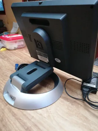 Monitor LCD i-O Data 15 Argento