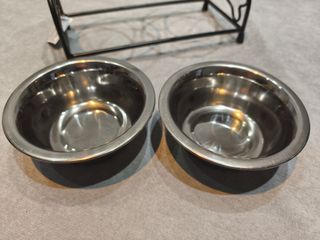 Ciotole per cani o gatti Relaxdays con supporto