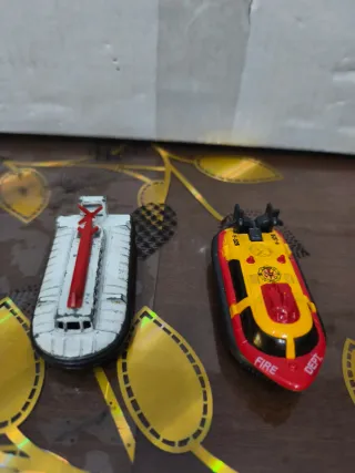 2 Hovercraft Vigili del Fuoco Giocattolo