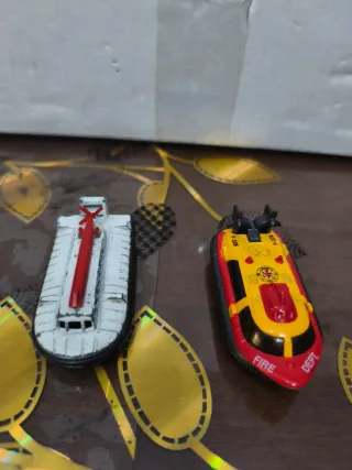 2 Hovercraft Vigili del Fuoco Giocattolo