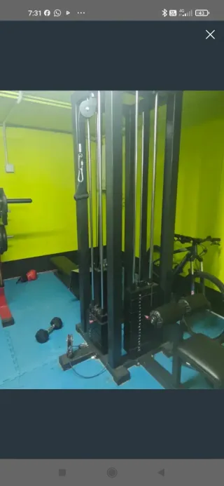 Multiestación de gimnasio 4 puestos