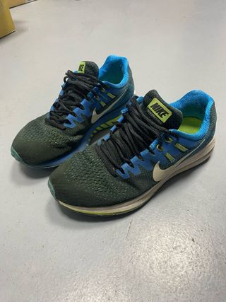 Zapatillas Nike Running Azules y Verdes