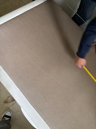 Canapé de plástico blanco