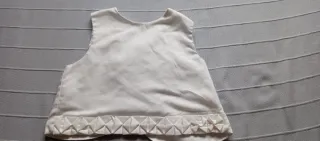 Conjunto chaqueta y top algodón