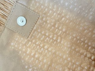 Borsa paglia estiva beige e marrone