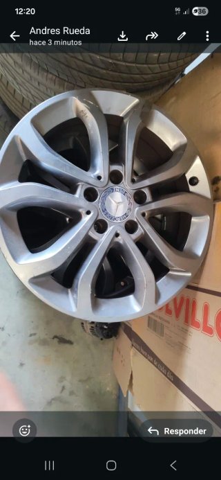 Llantas Mercedes W205 17