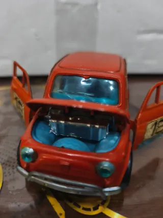 Auto Fiat 500 Burago Vintage