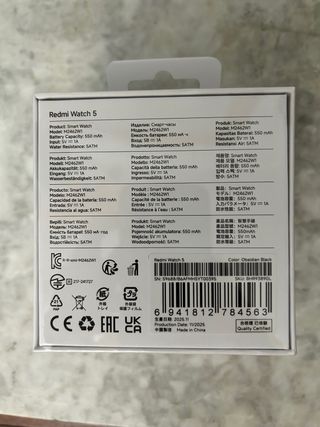 Smartwatch Negro
