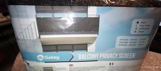 Pantalla Balcón Sekey Protección Privacidad