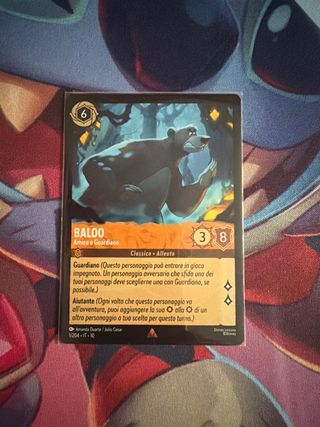Baloo Amico e Guardiano Disney Lorcana