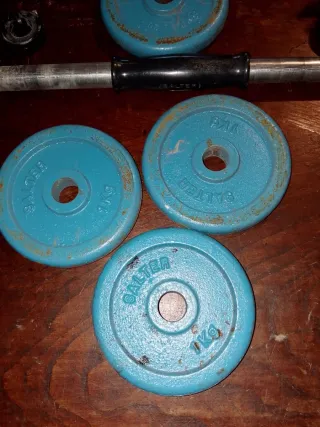 Manubri regolabili blu