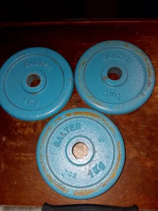 Manubri regolabili blu