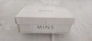 Zapatos Mins mujer calados azul