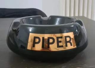 Posacenere Piper Design Nero