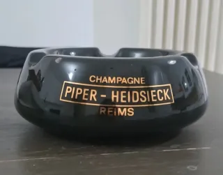 Posacenere Piper Design Nero